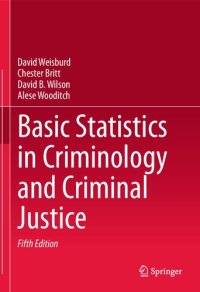 cover of the book Basic Statistics in Criminology and Criminal Justice