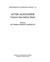 cover of the book After Alexander : Central Asia before Islam