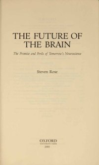 cover of the book The future of the brain. The Promise and Perils of Tomorrow's Neuroscience