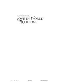 cover of the book Encyclopedia of Love in World Religions