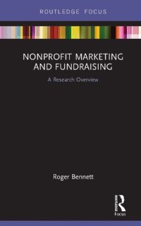 cover of the book Nonprofit Marketing and Fundraising: A Research Overview