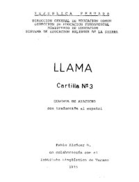 cover of the book Llama. Cartilla № 3. Quechua de Ayacucho