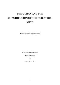 cover of the book The Quran and the Construction of the Scientific Mind