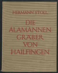 cover of the book Die Alamannengräber von Hailfingen in Württemberg