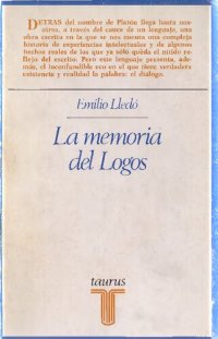 cover of the book La memoria del logos : estudios sobre el diálogo platónico