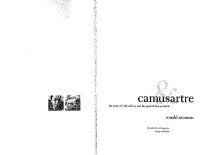 cover of the book Camus and Sartre: The Story of a Friendship and the Quarrel that Ended It