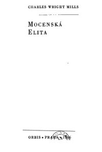 cover of the book Mocenská elita