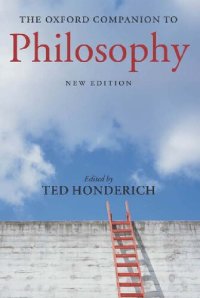 cover of the book The Oxford Companion to Philosophy