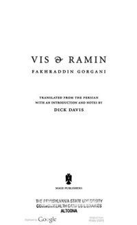 cover of the book Vis & Ramin