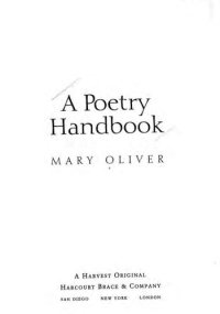 cover of the book A Poetry Handbook