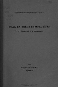 cover of the book Wall patterns in Hima huts