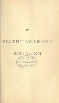 cover of the book Recent American Socialism