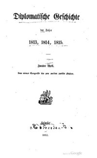 cover of the book Vom Wiener Congresse bis zum zweiten Pariser Frieden