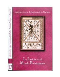 cover of the book La Justicia en el Mundo Prehispánico