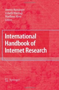 cover of the book International Handbook of Internet Research