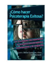 cover of the book ¿Cómo hacer Psicoterapia Exitosa?