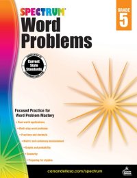 cover of the book Word Problems, Grade 5