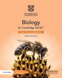 cover of the book Cambridge IGCSE™ Biology Practical Workbook with Digital Access (2 Years) (Cambridge International IGCSE)