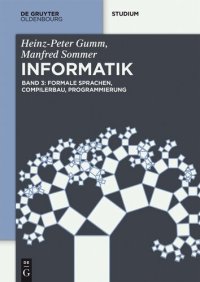 cover of the book Formale Sprachen, Compilerbau, Berechenbarkeit und Komplexität