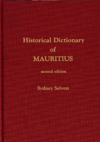 cover of the book Historical dictionary of Mauritius