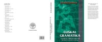 cover of the book Euskal gramatika. Lehen urratsak-VII (Perpaus jokatugabeak)