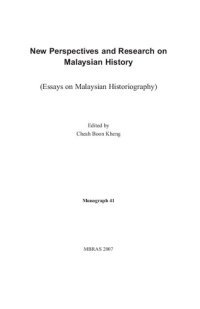 cover of the book New Perspectives and Research on Malaysian History: Essays on Malaysian Historiography