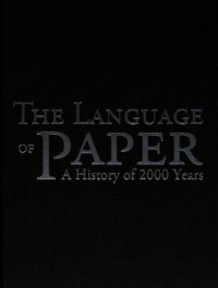 cover of the book The language of paper : a history of 2000 years