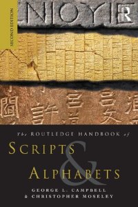 cover of the book The Routledge Handbook of Scripts and Alphabets