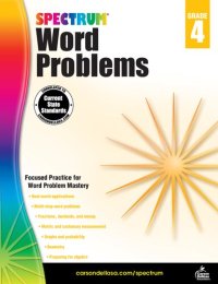 cover of the book Spectrum Word Problems, Grade 4