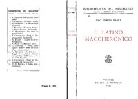 cover of the book Il latino maccheronico