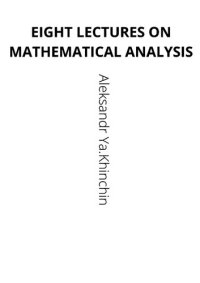 cover of the book Eight lectures on mathematical analysis