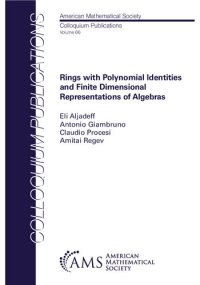 cover of the book Rings with Polynomial Identities and Finite Dimensional Representations of Algebras