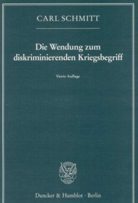 cover of the book Die Wendung zum diskriminierenden Kriegsbegriff