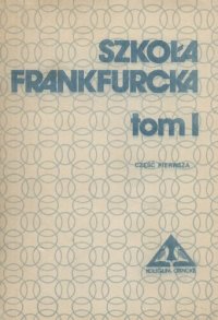 cover of the book Szkoła frankfurcka