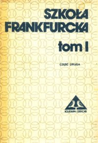 cover of the book Szkoła frankfurcka