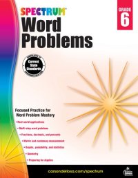 cover of the book Word Problems, Grade 6