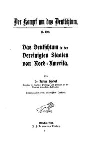 cover of the book Das Deutschtum in den Vereinigten Staaten von Nord-Amerika