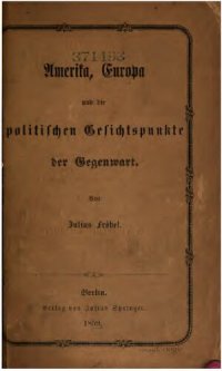 cover of the book Amerika, Europa und die politischen Gesichtspunkte der Gegenwart