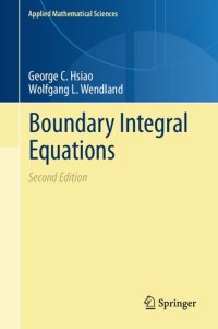 cover of the book Boundary Integral Equations