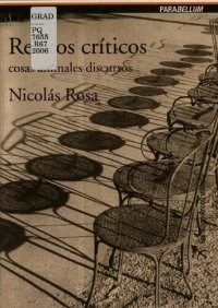 cover of the book Relatos críticos : cosas animales discursos