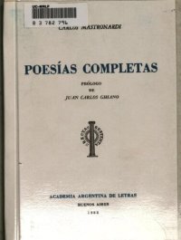 cover of the book Poesías completas