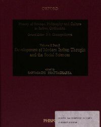 cover of the book Development of modern Indian thought and the social sciences