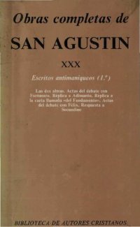 cover of the book Escritos antimaniqueos