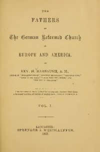 cover of the book The Fathers of the German Reformed Church in Europe and America