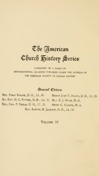 cover of the book A HISTORY OF THE EVANGELICAL LUTHERAN CHURCH IN THE UNITED STATES