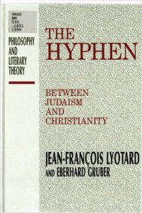 cover of the book The hyphen between Judaism and Christianity