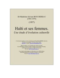 cover of the book Haïti et ses femmes. Une étude d’évolution culturelle