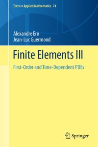 cover of the book Finite Elements III