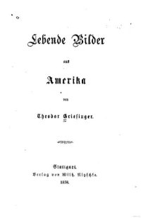 cover of the book Lebende Bilder aus Amerika