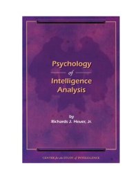 cover of the book Psychology of Intelligence Analysis